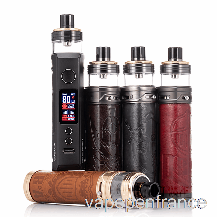 Voopoo Drag X Pnp-x 80w Système De Pod Stylo Vape Bleu Saphir